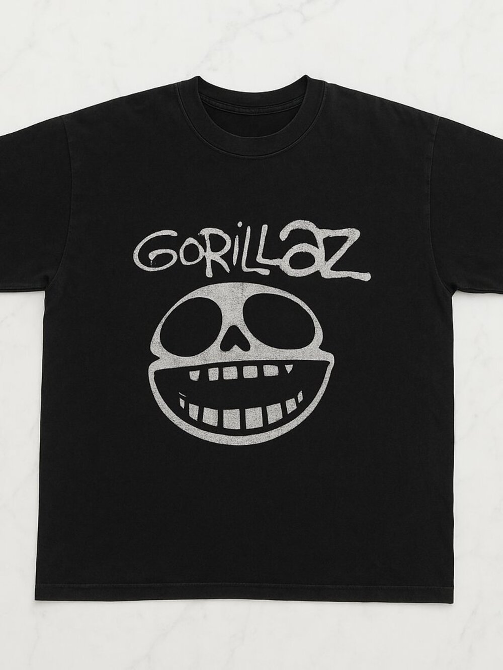 Gorillaz Black Graphic Band Tee Y2K Streetwear Unisex
